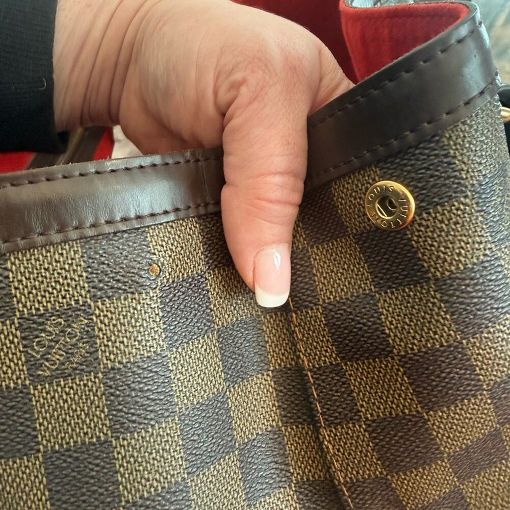 Louis Vuitton Damier Ebene Hampstead w/COA - Picture 15 of 16